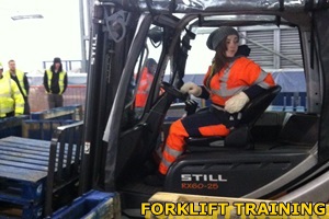 Fork Lift training from W&S Training